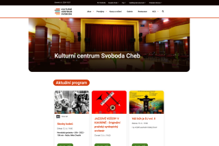 Homepage – Kulturní centrum Svoboda Cheb